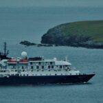 Sea cruise ship Hebridean Sky
