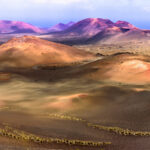 Barren Volcanic landscape of Timanfaya - Cape Verde Cruise Cape Verde